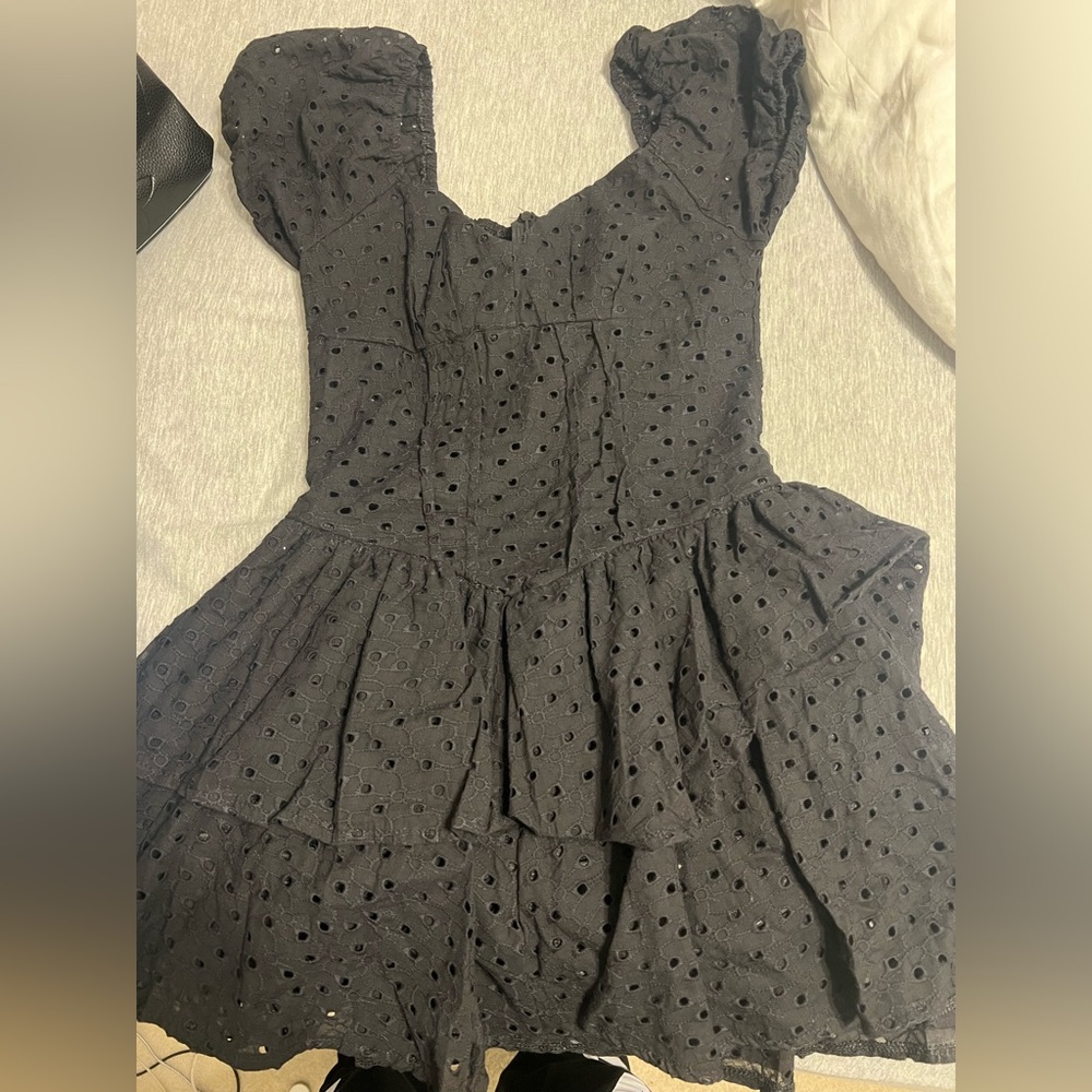 black dress